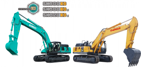 MÁY ĐÀO KOBELCO ĐÃ CÓ THÊM ƯU ĐIỂM CỦA MÁY ĐÀO KOMATSU - MÁY THI CÔNG TOÀN PHÁT 