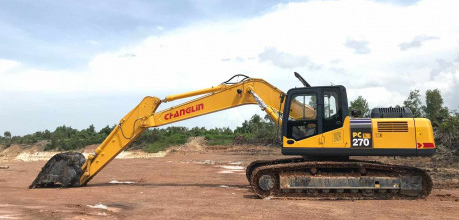 Bán Xe Cuốc Komatsu PC270-8 LD Cho Khách Hàng Mỹ Thuận - MÁY THI CÔNG TOÀN PHÁT 