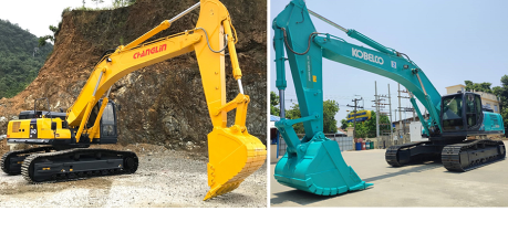 Giới Thiệu Máy Xúc Đào KOMATSU LD & So Sánh Với KOBELCO - MÁY THI CÔNG TOÀN PHÁT 