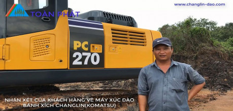 Bán Xe Cuốc Komatsu PC270-8 Liên Doanh Mới Tại Long An - MÁY THI CÔNG TOÀN PHÁT 